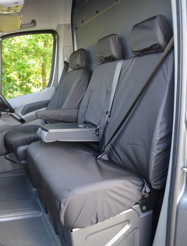 Turtle Covers Seats Tailored Seat Covers Fits VW Volkswagen Crafter 2006-2009 Van Tailored & Waterproof Seat Covers