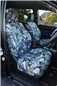 Turtle Covers Seats Tailored Seat Covers Fits Toyota Land Cruiser 2009-2023 Tailored Waterproof Seat Covers Right Hand Drive Front Pair Grey Camo
