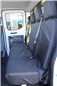 Turtle Covers Seats Tailored Seat Covers Fits Ford Transit 2014+ Tailored Rear Seat Covers Right Hand Drive 4-Seater Bench Black