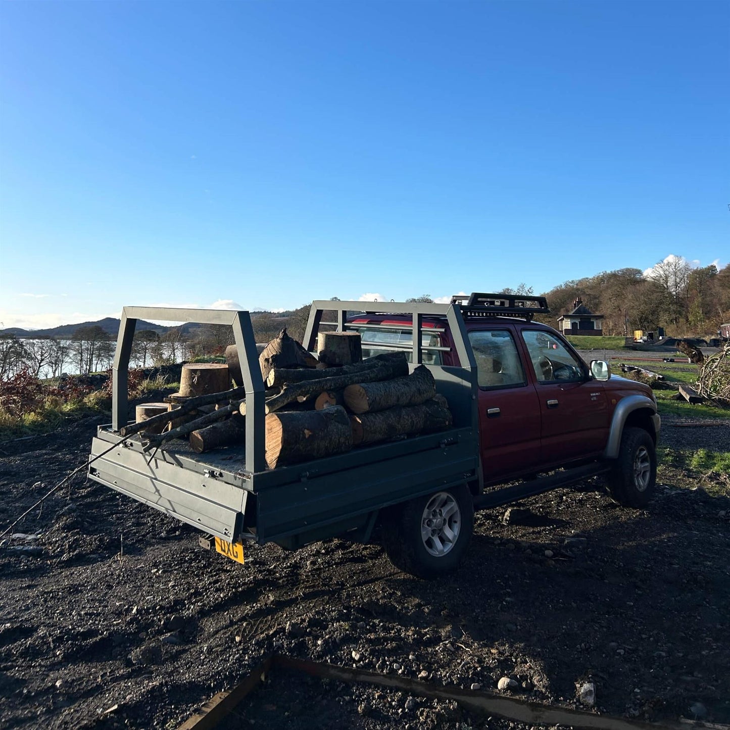 Direct4x4 Pickup Truck Hardtop Canopies Expedition Pickup 2-Person Camping Pod for use with the Direct4x4 UTE Flatbed