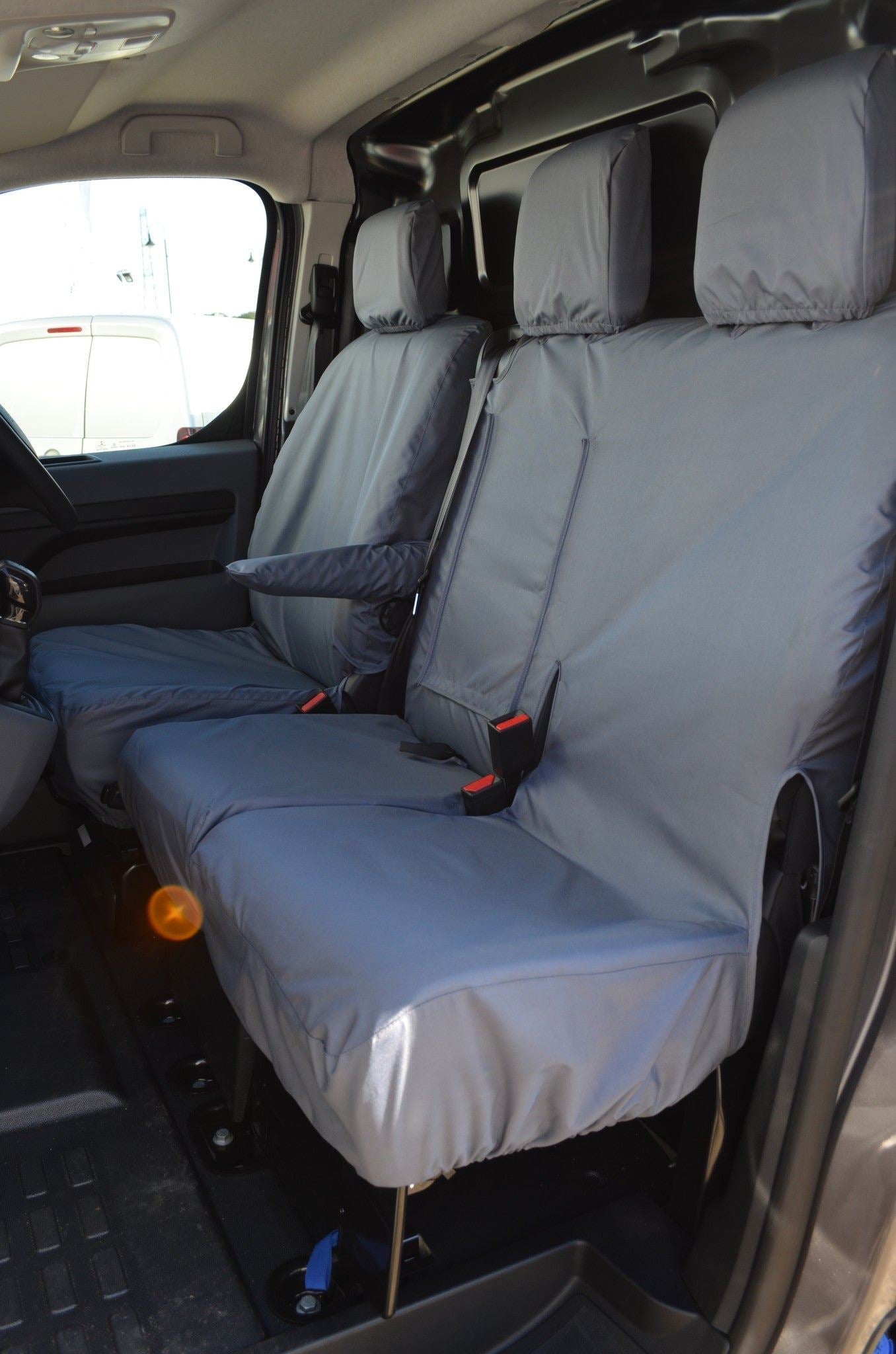 Turtle Covers Seats Tailored Seat Covers Fits Peugeot e-Expert 2020+ Front Seat Covers