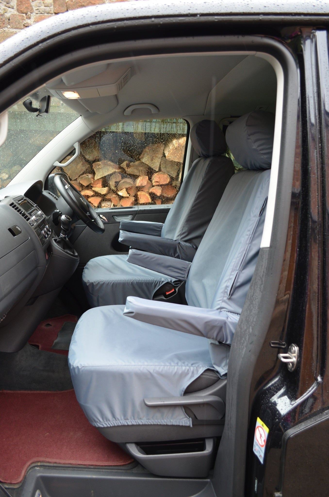 Turtle Covers Seats Tailored Seat Covers Fits VW Volkswagen T5 Caravelle 2003-2015 Tailored Seat Covers