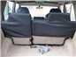Turtle Covers Seats Tailored Seat Covers Fits Land Rover Discovery 1989-1998 Series 1 Seat Covers Right Hand Drive Rear Black