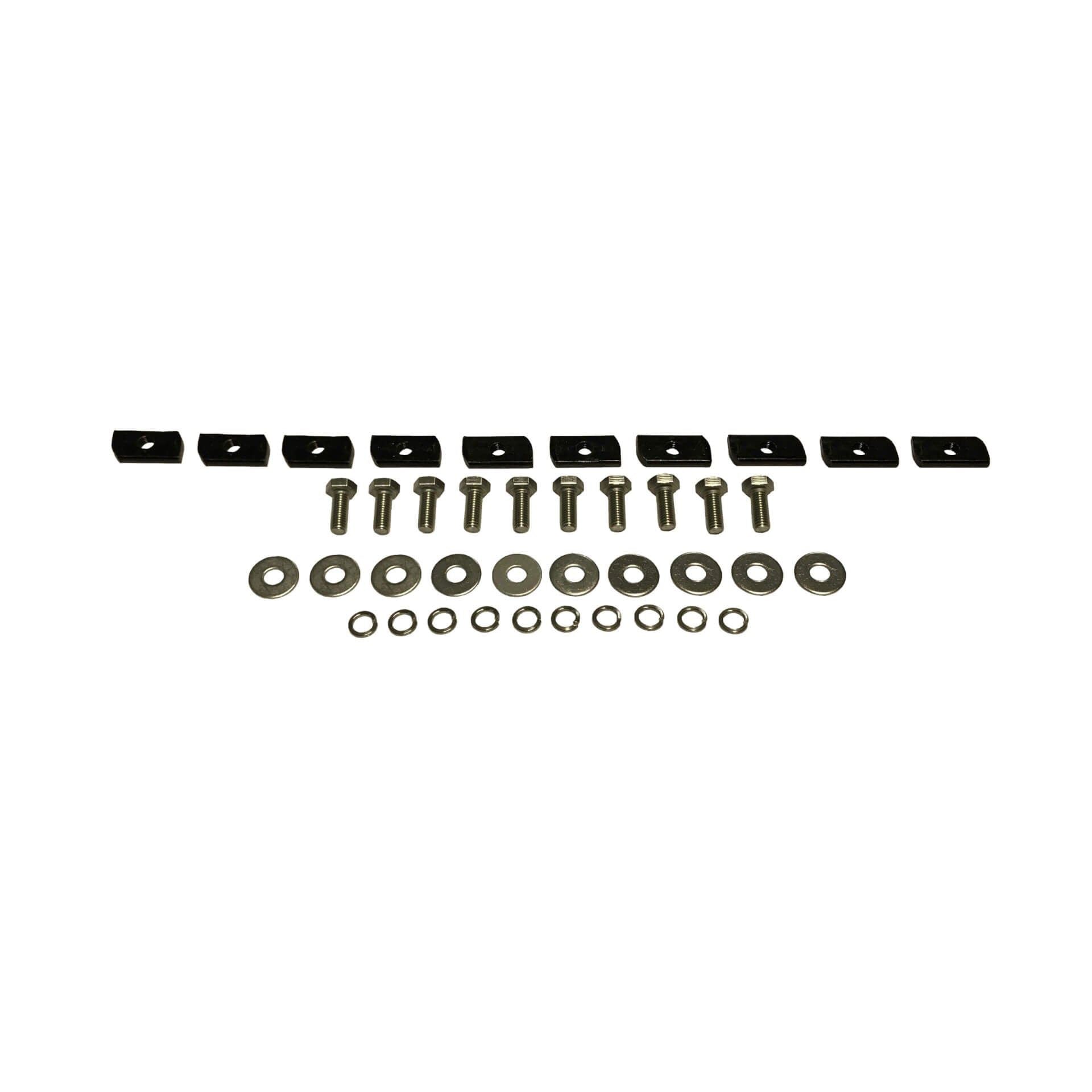 Direct4x4 220cm Aluminium Side Rails for Direct4x4 AluMod Low Profile Roof Racks