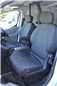 Turtle Covers Seats Tailored Seat Covers Fits Peugeot Partner Van 2008-2018 Front Seat Covers Front Pair Black