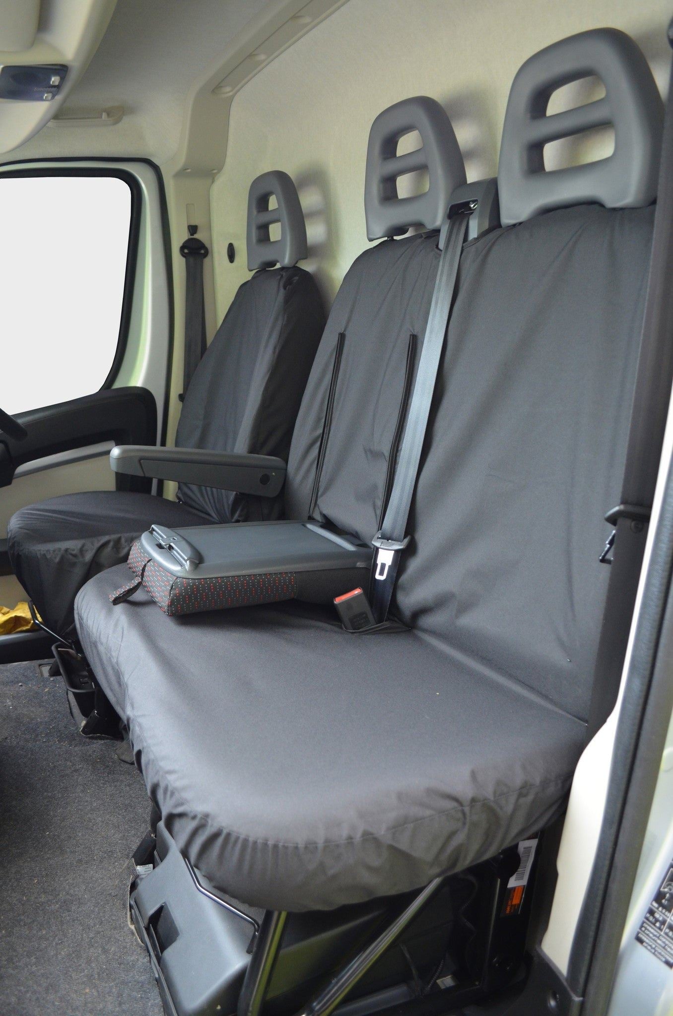 Turtle Covers Seats Tailored Seat Covers Fits Peugeot Boxer Van 2006-2022 Tailored Seat Covers