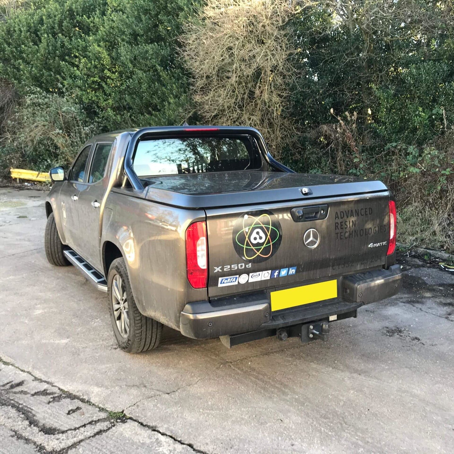 Direct4x4 Side Steps and Bars Suburban Side Steps Running Boards for Mercedes Benz X-Class 2018+