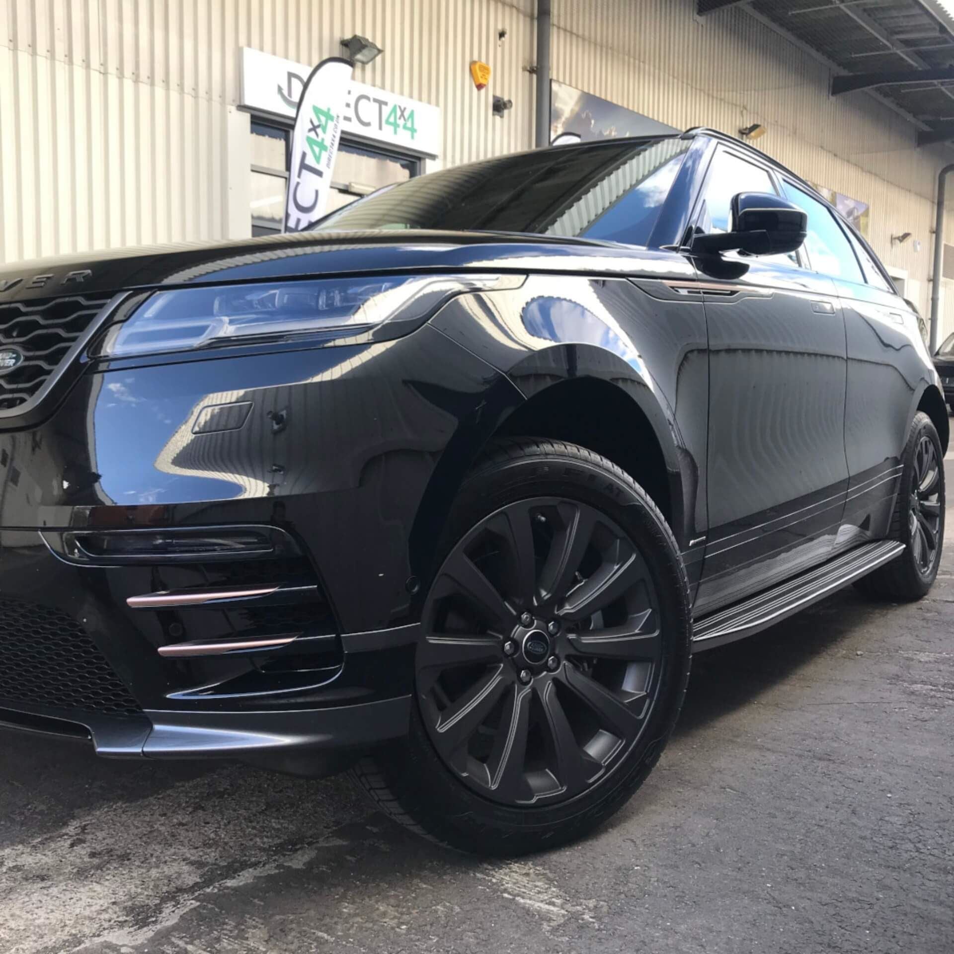 Direct4x4 Side Steps and Bars Black Raptor Side Steps Running Boards for Range Rover Sport 2013-2022 (L494)