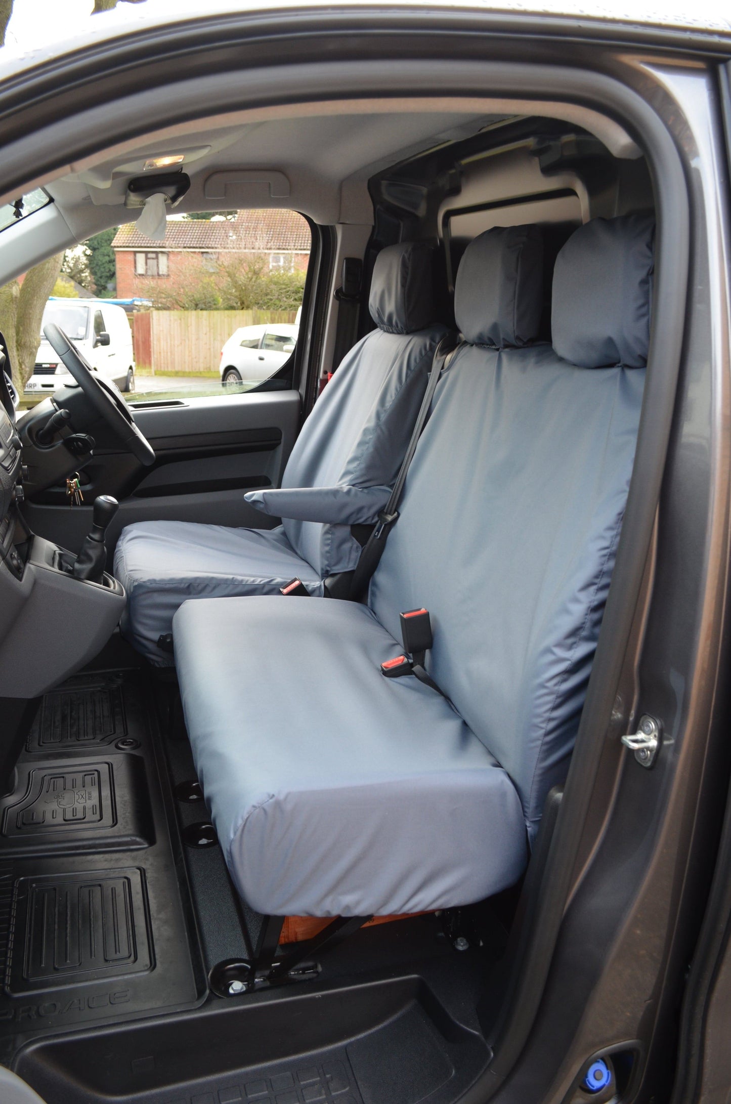 Turtle Covers Seats Tailored Seat Covers Fits Peugeot e-Expert 2020+ Front Seat Covers