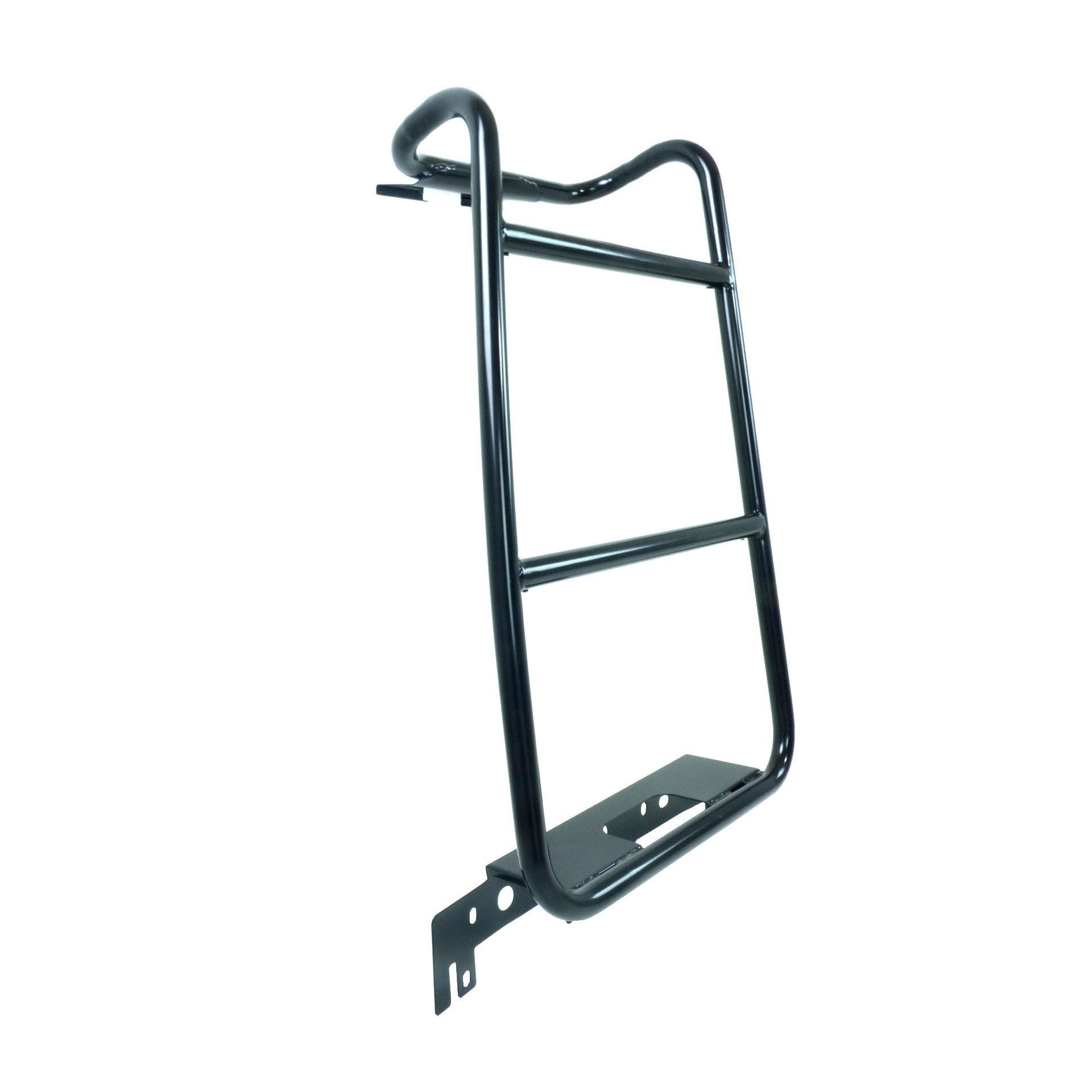 Direct4x4 Expedition Black Rear Door Stirrup Ladder for the Land Rover Discovery 3 and 4