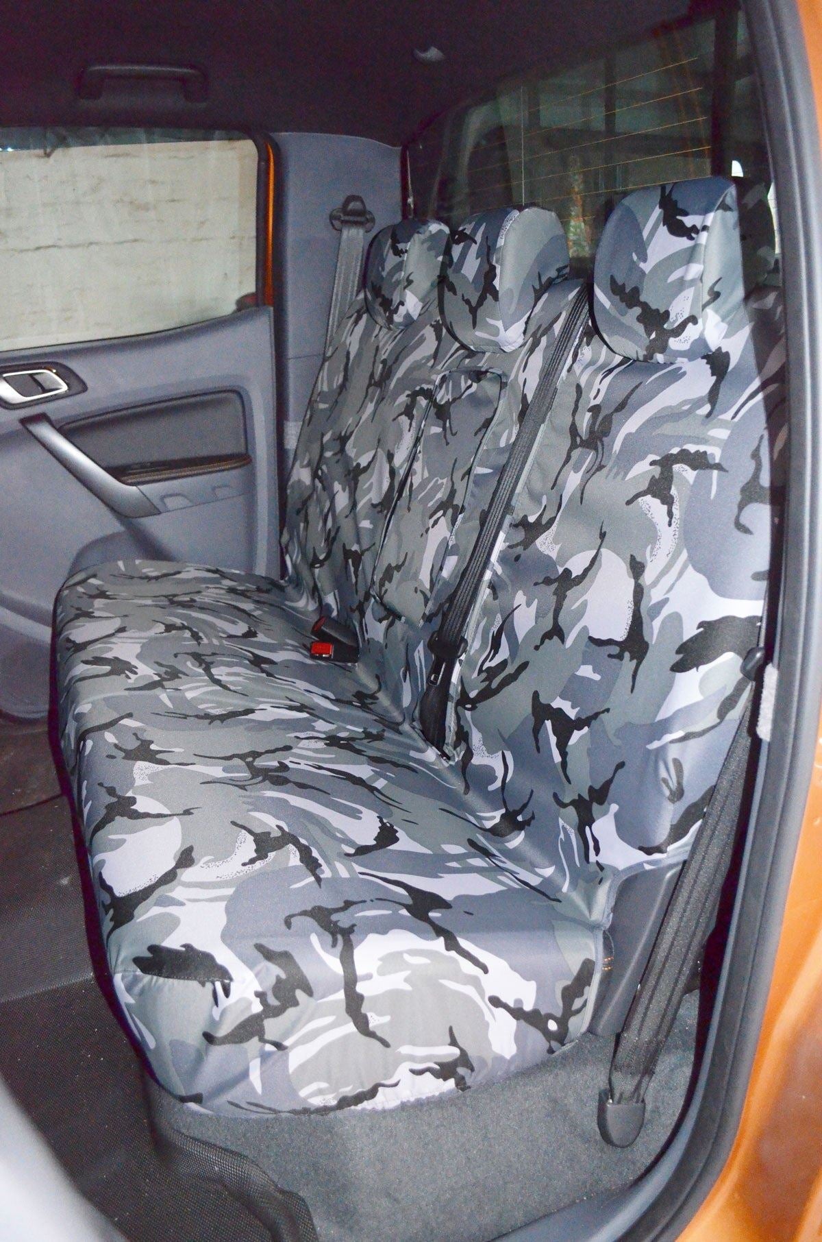 Turtle Covers Seats Tailored Seat Covers Fits Ford Ranger Double Cab 2012-2022 Seat Covers