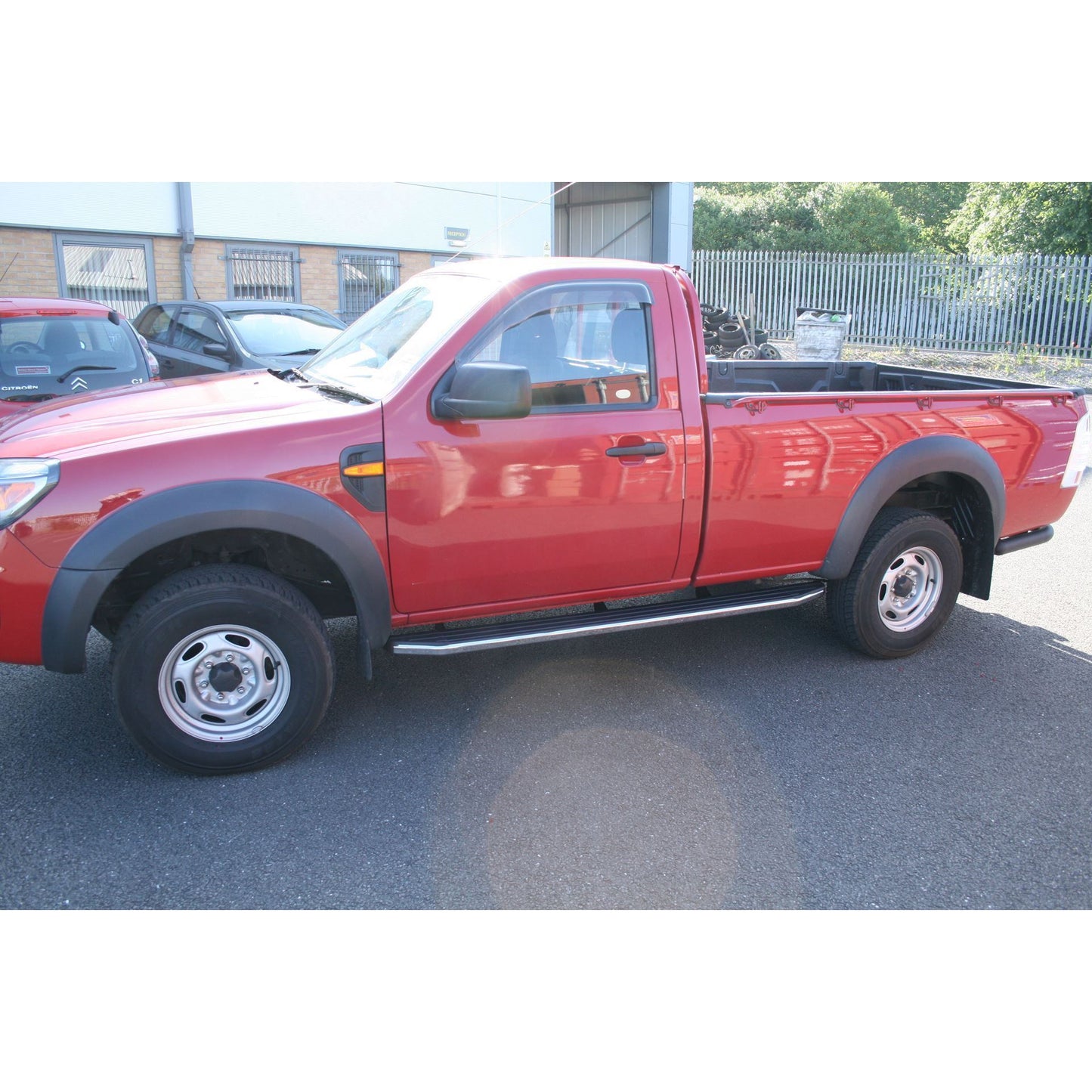 Direct4x4 Side Steps and Bars Raptor Side Steps Running Boards for Mazda BT-50 2006-2012