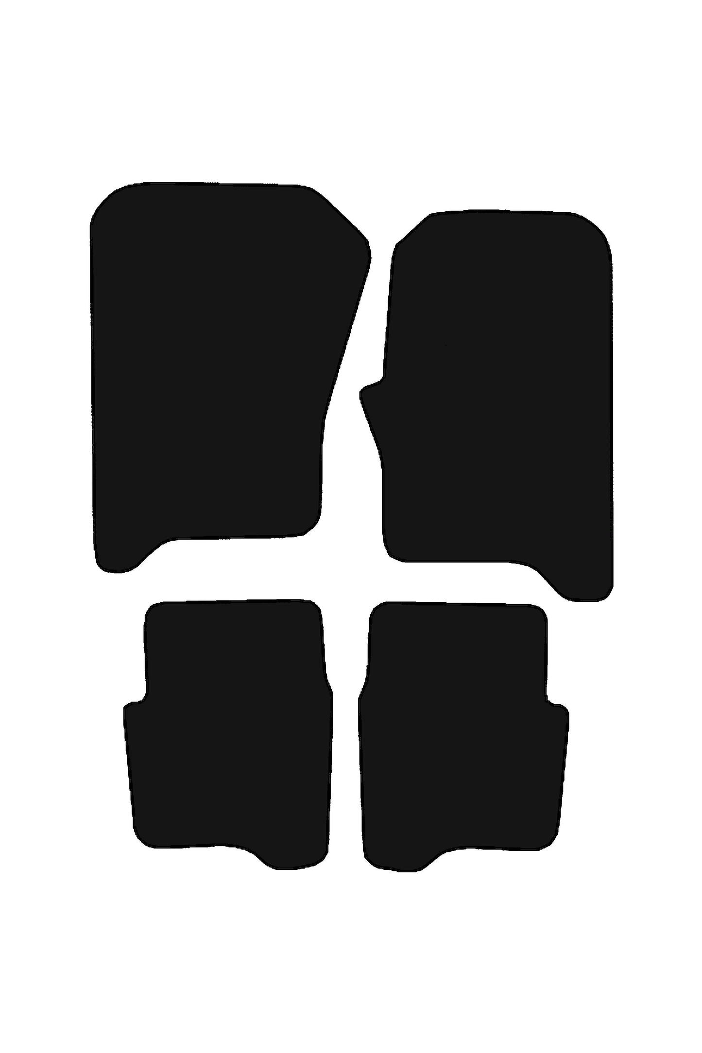 Turtle Covers Mats Tailored Rubber Mats Fits Land Rover Discovery Series 3 Tailored Rubber Mats