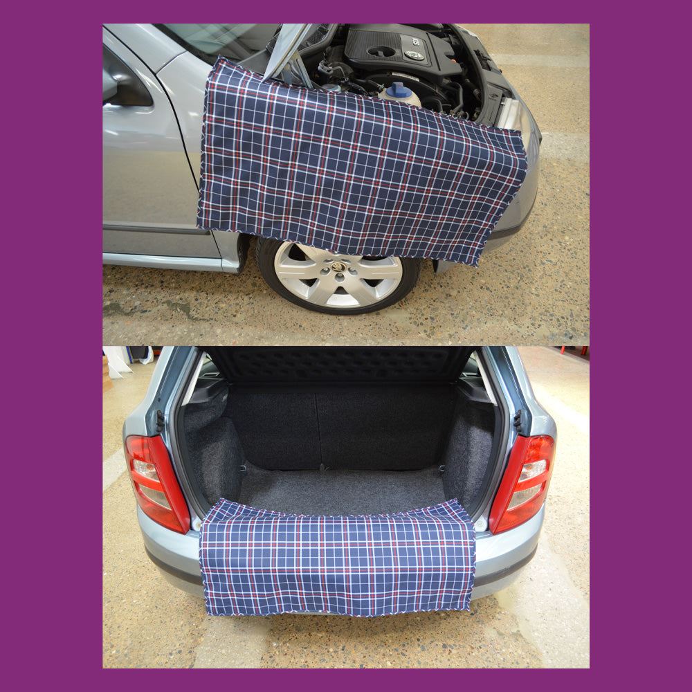 Turtle Covers Seats Other Covers Wing/Bumper/Bodywork Protector Right Hand Drive Standard Navy Tartan