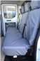 Turtle Covers Seats Tailored Seat Covers Fits Ford Transit 2014+ Tailored Rear Seat Covers Right Hand Drive 4-Seater Bench Grey