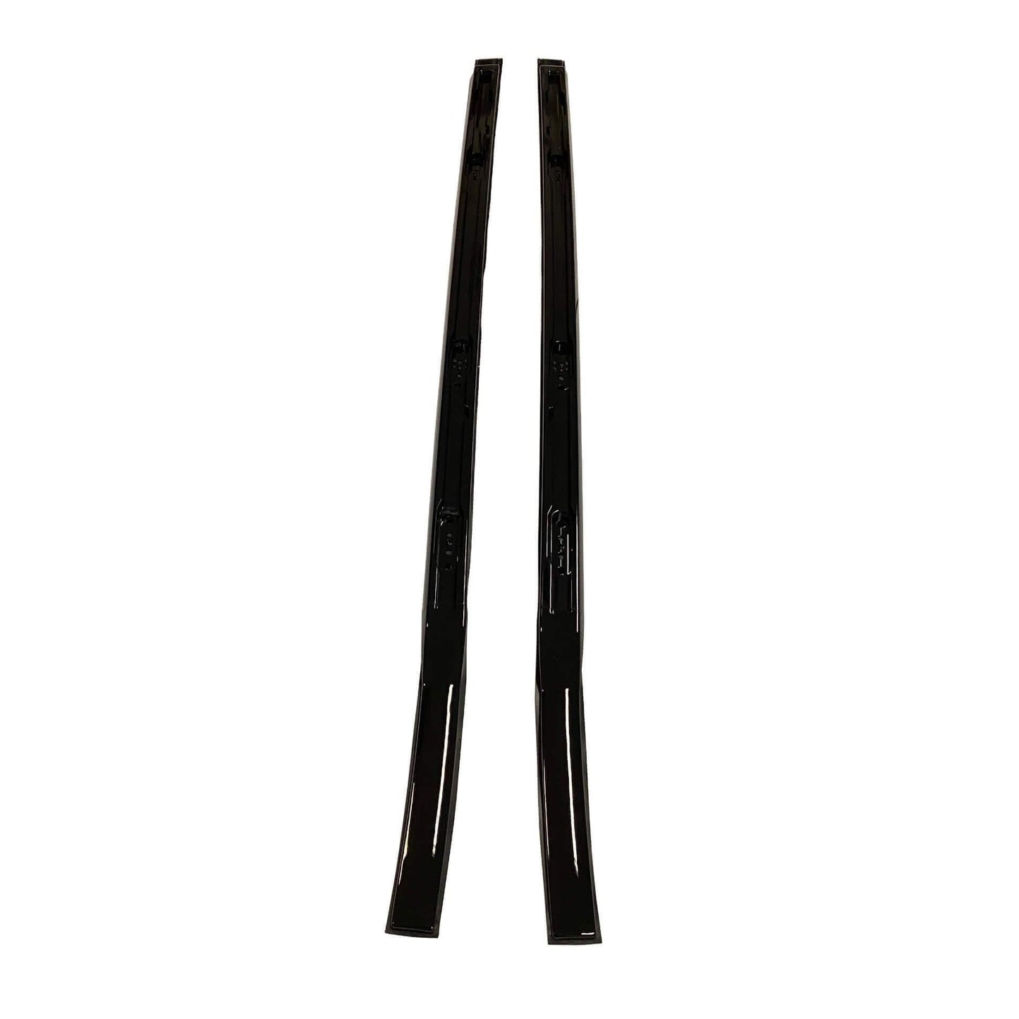 Direct4x4 Roof Bars & Rails Black Aluminium OE Style T-Track Rails for the Land Rover Defender 90 2021 Onwards