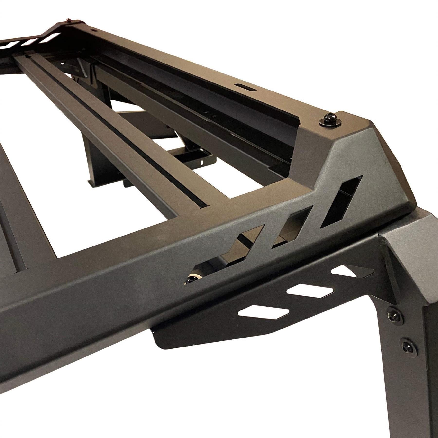 Direct4x4 Pickup Truck Roll Sports Bars Heavy-Duty Roll Sports Bar with Integrated Roof Rack for the Toyota Hilux 2016+