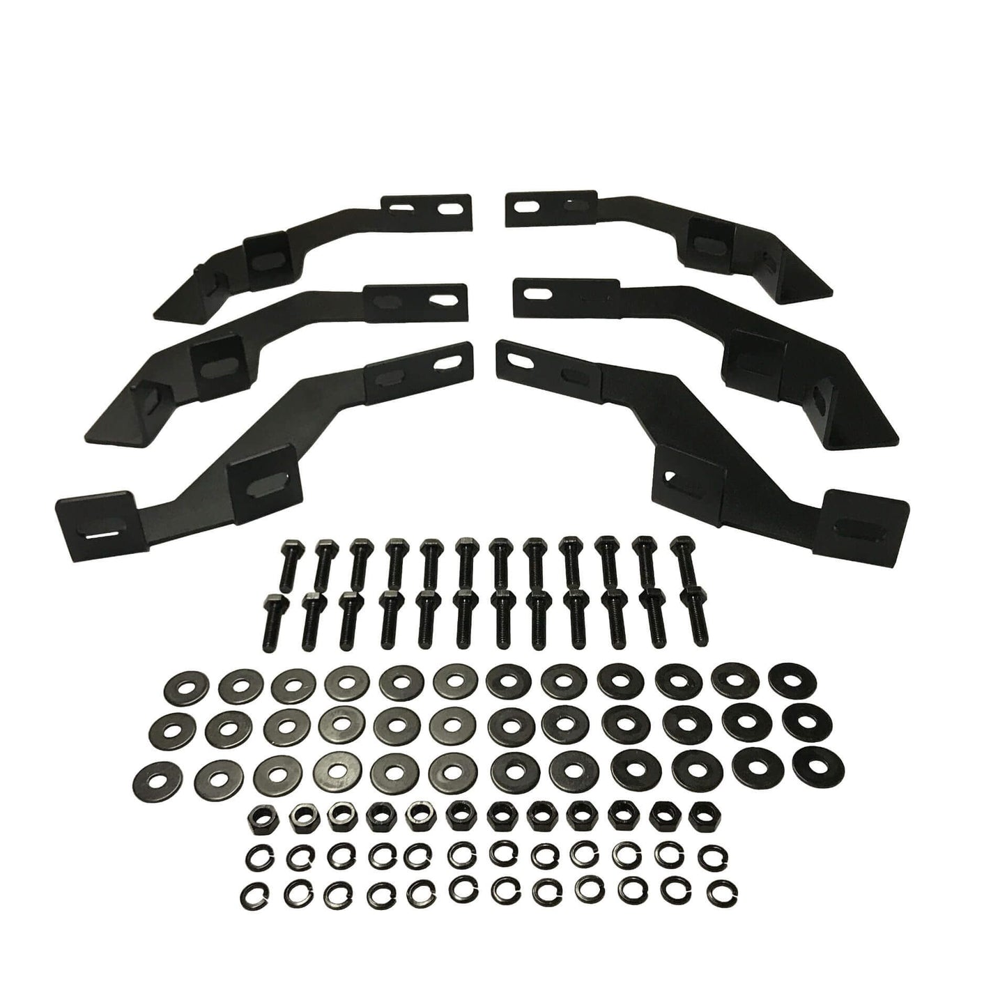 Direct4x4 Side Steps and Bars RockSlider Side Steps Running Boards for Ford Ranger 2012-2022 MK3 T6 (P375) DC