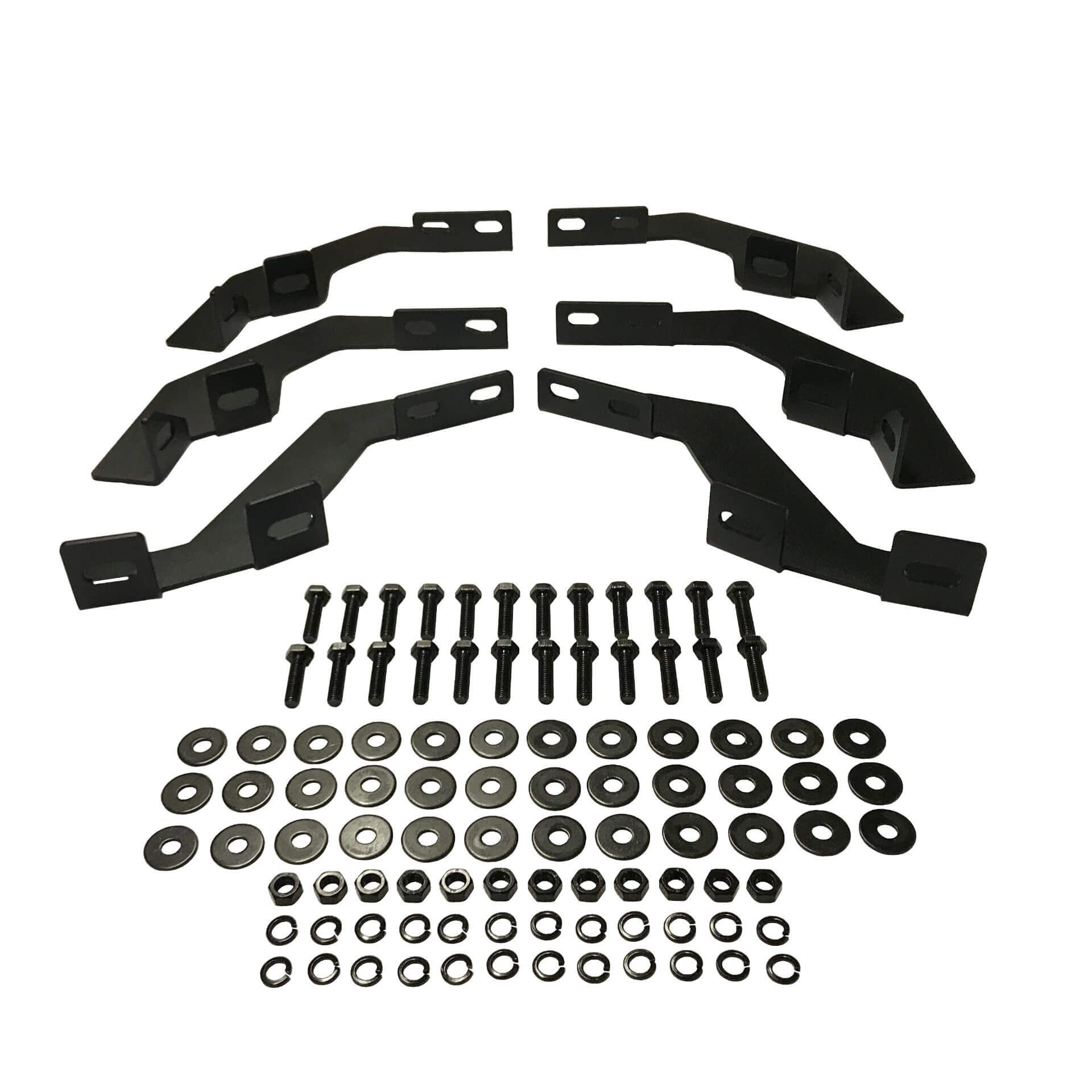 Direct4x4 Side Steps and Bars RockSlider Side Steps Running Boards for Ford Ranger 2012-2022 MK3 T6 (P375) DC