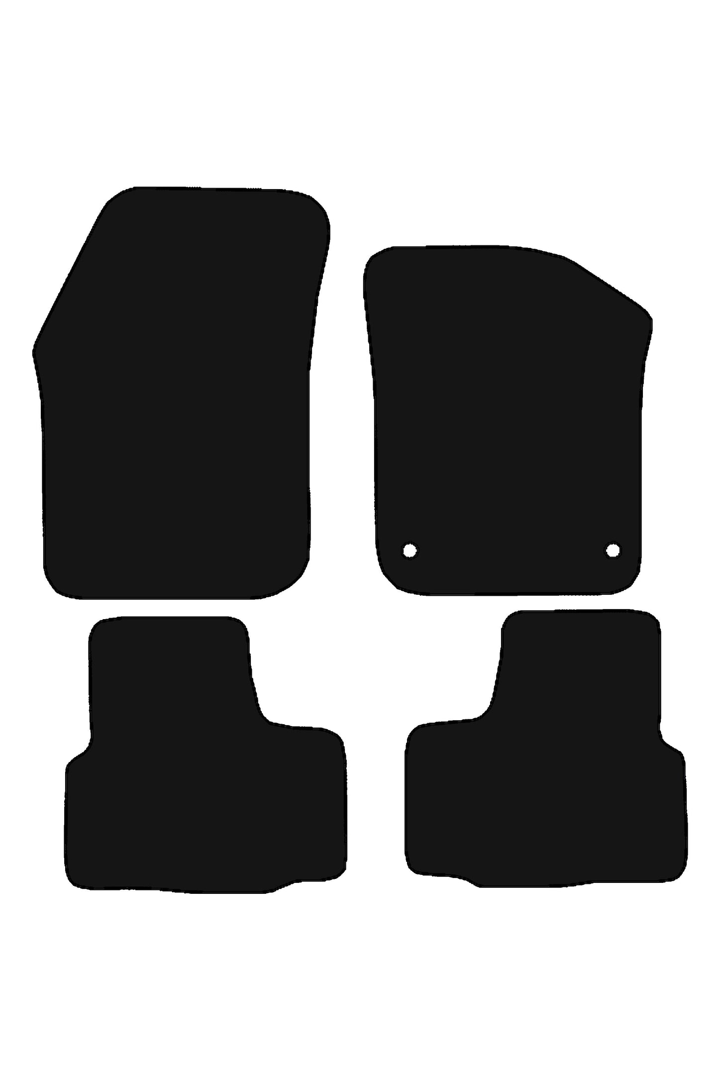Turtle Covers Mats Tailored Rubber Mats Fits SEAT Mii 2012-2019 Tailored Rubber Mats