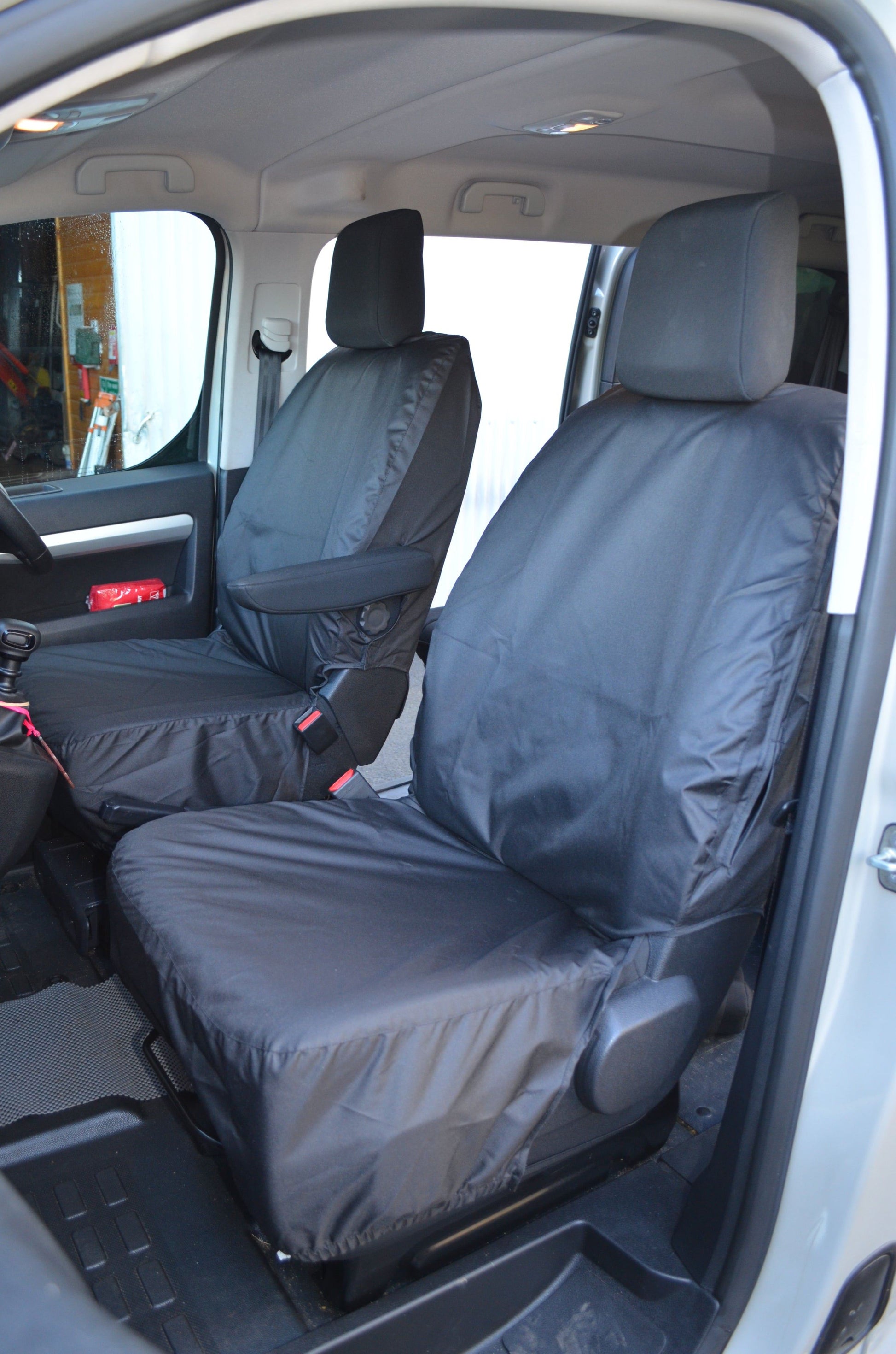 Turtle Covers Seats Tailored Seat Covers Fits Citroen e-Dispatch 2020+ Front Seat Covers