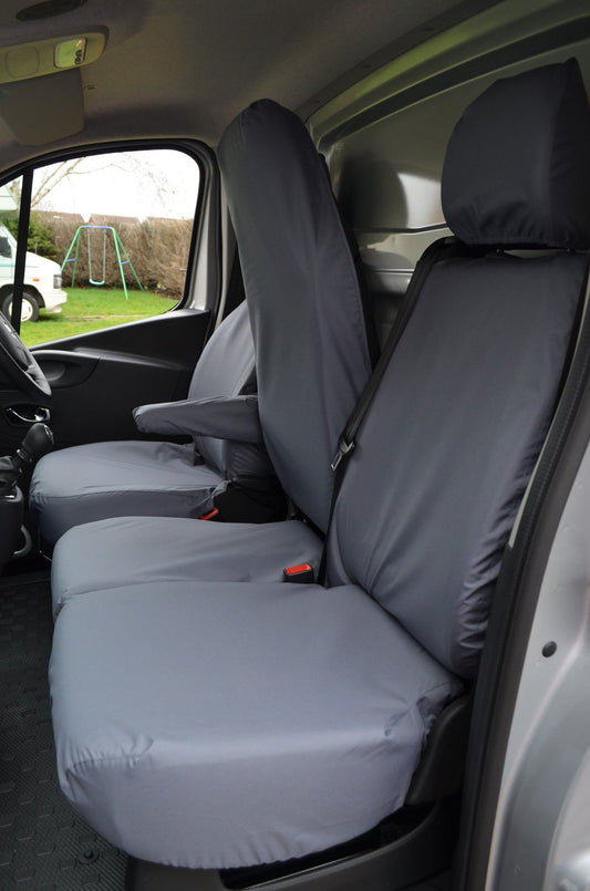 Turtle Covers Seats Tailored Seat Covers Fits Fiat Talento 2016+ Waterproof Tailored Front Seat Covers