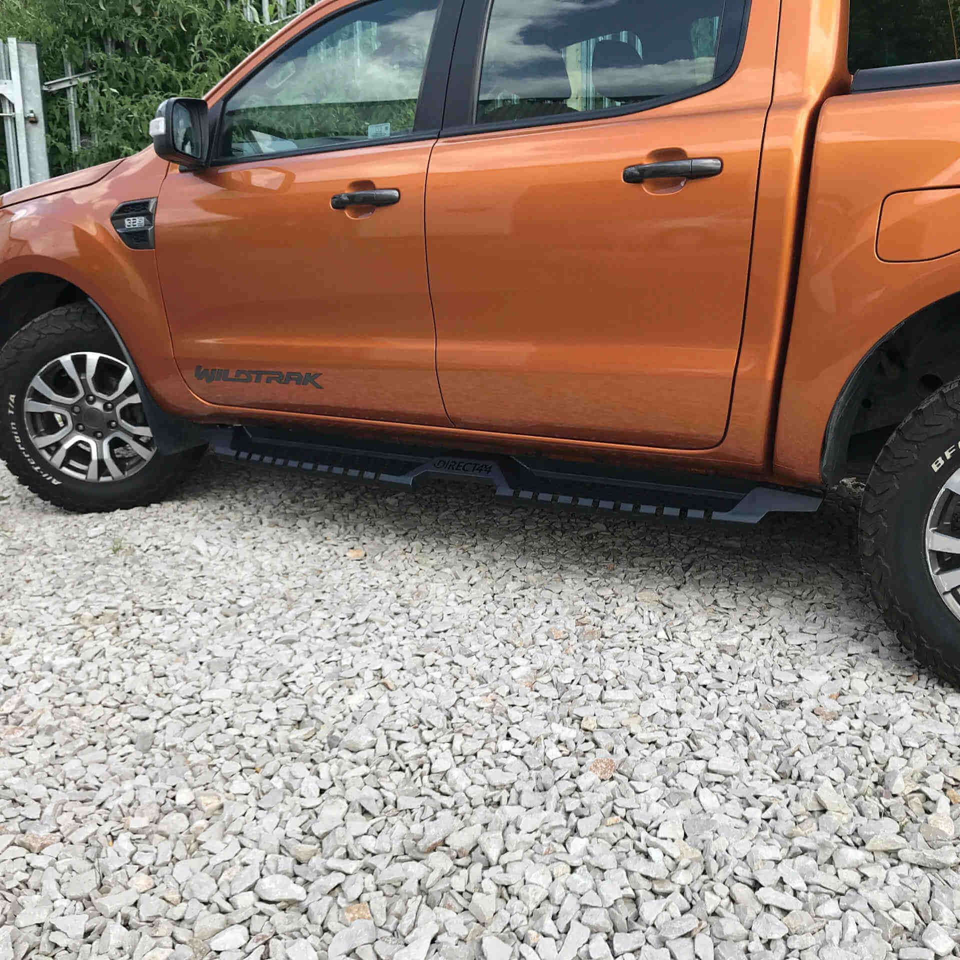 Direct4x4 Side Steps and Bars Hammerhead Side Bars and Steps for Ford Ranger 2012-2022 MK3 T6 (P375) Double Cab