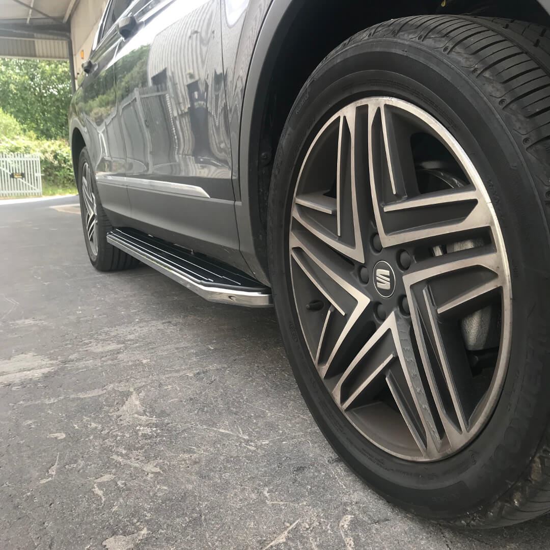 Direct4x4 Side Steps and Bars Raptor Side Steps Running Boards for Seat Tarraco 2019+