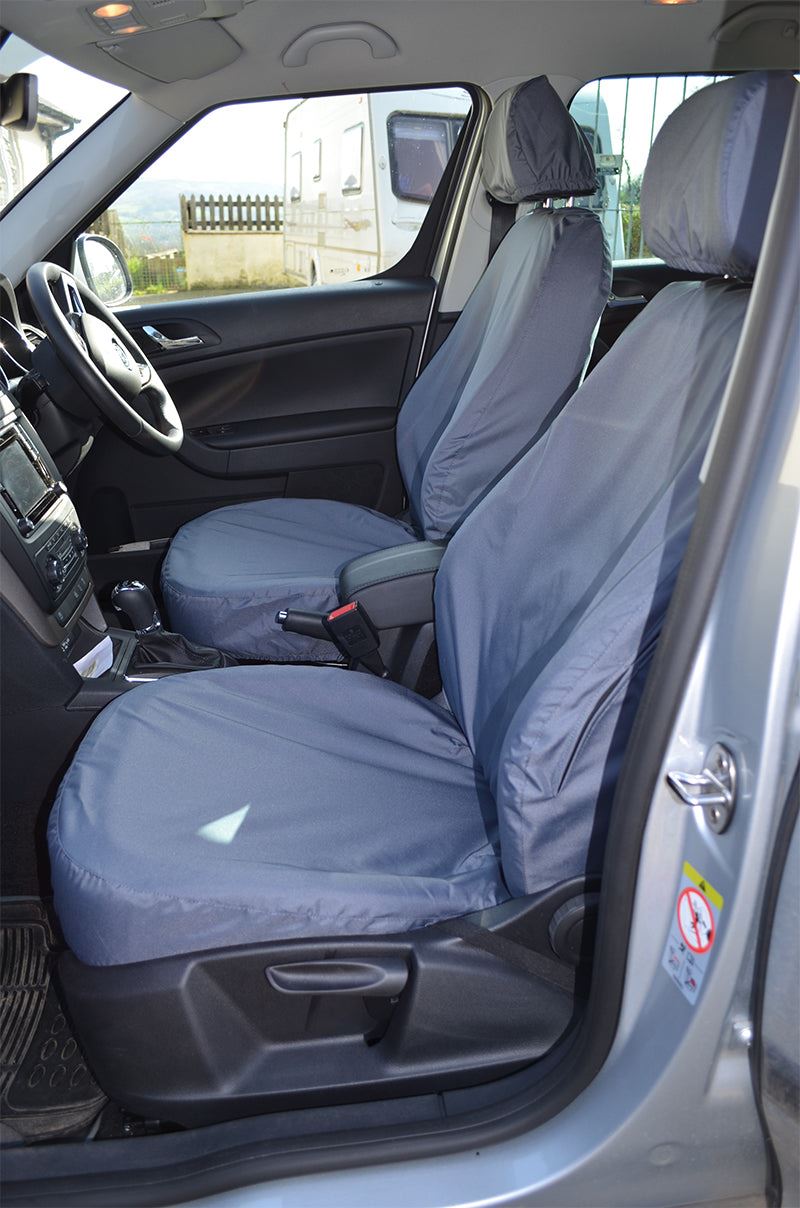 Turtle Covers Seats Tailored Seat Covers Fits Skoda Yeti 2009-2017 Tailored and Waterproof Seat Covers