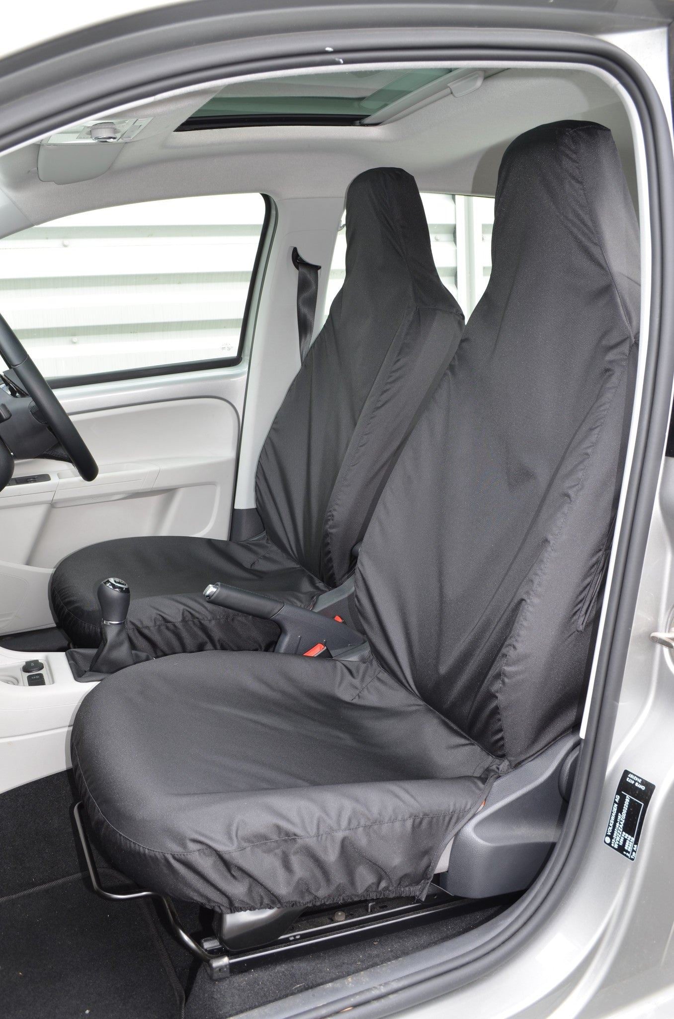 Turtle Covers Seats Tailored Seat Covers Fits VW Volkswagen UP! 2012+ Tailored Waterproof Front Seat Covers