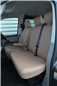 Turtle Covers Seats Tailored Seat Covers Fits VW Volkswagen Transporter T6 Shuttle 2015 Onwards Seat Covers Right Hand Drive 9 Seater (Middle Row 2+1) Beige
