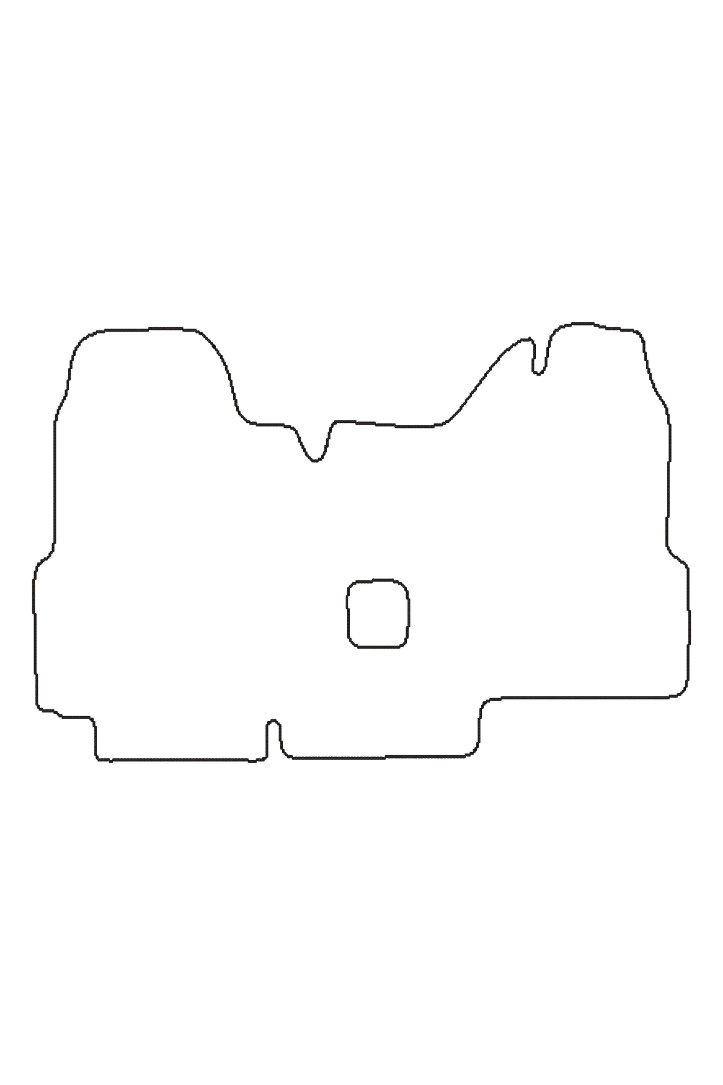 Turtle Covers Mats Tailored Rubber Mats Fits Ford Transit 2000-2014 Tailored Rubber Mats