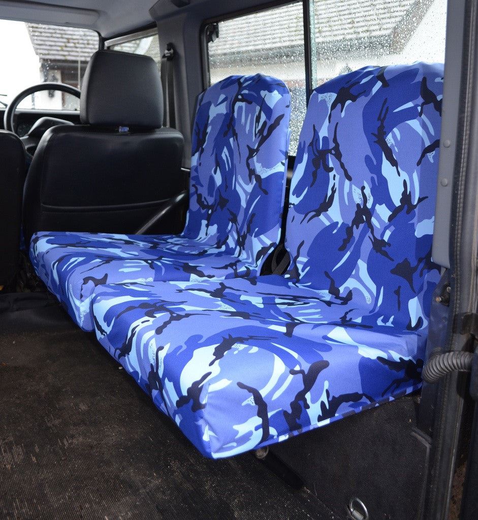 Turtle Covers Seats Tailored Seat Covers Fits Land Rover Defender 1983-2007 Rear Seat Covers