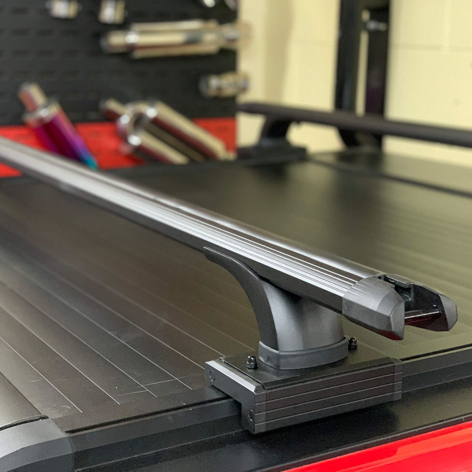 Direct4x4 Pickup Truck Roll Sports Bars Low Profile Pickup Adjustable Cargo Rack Bars (Fits with Roll & Lock Covers)