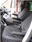 Turtle Covers Seats Tailored Seat Covers Fits VW Volkswagen e-Transporter 2020+ Front Seat Covers With Armrests Front Pair Black