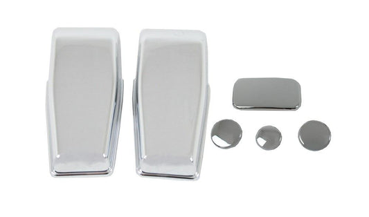 Direct4x4 Trim Accessories Chromed Top Tailgate Hinge Covers Jeep Wrangler JK Unlimited 2007-2017 4 Door