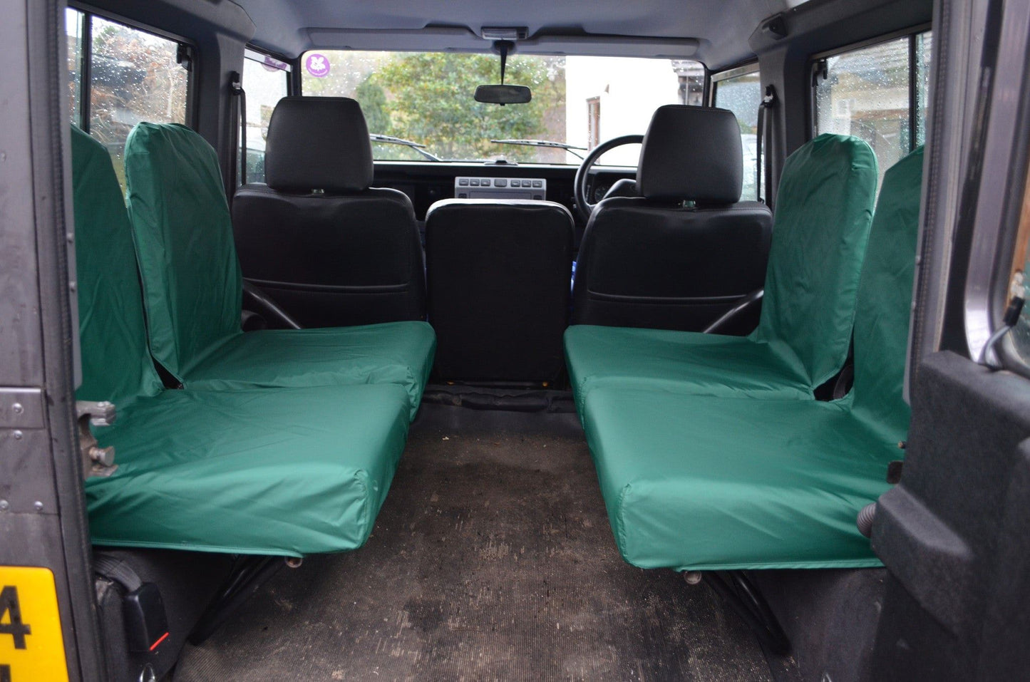 Turtle Covers Seats Tailored Seat Covers Fits Land Rover Defender 1983-2007 Rear Seat Covers