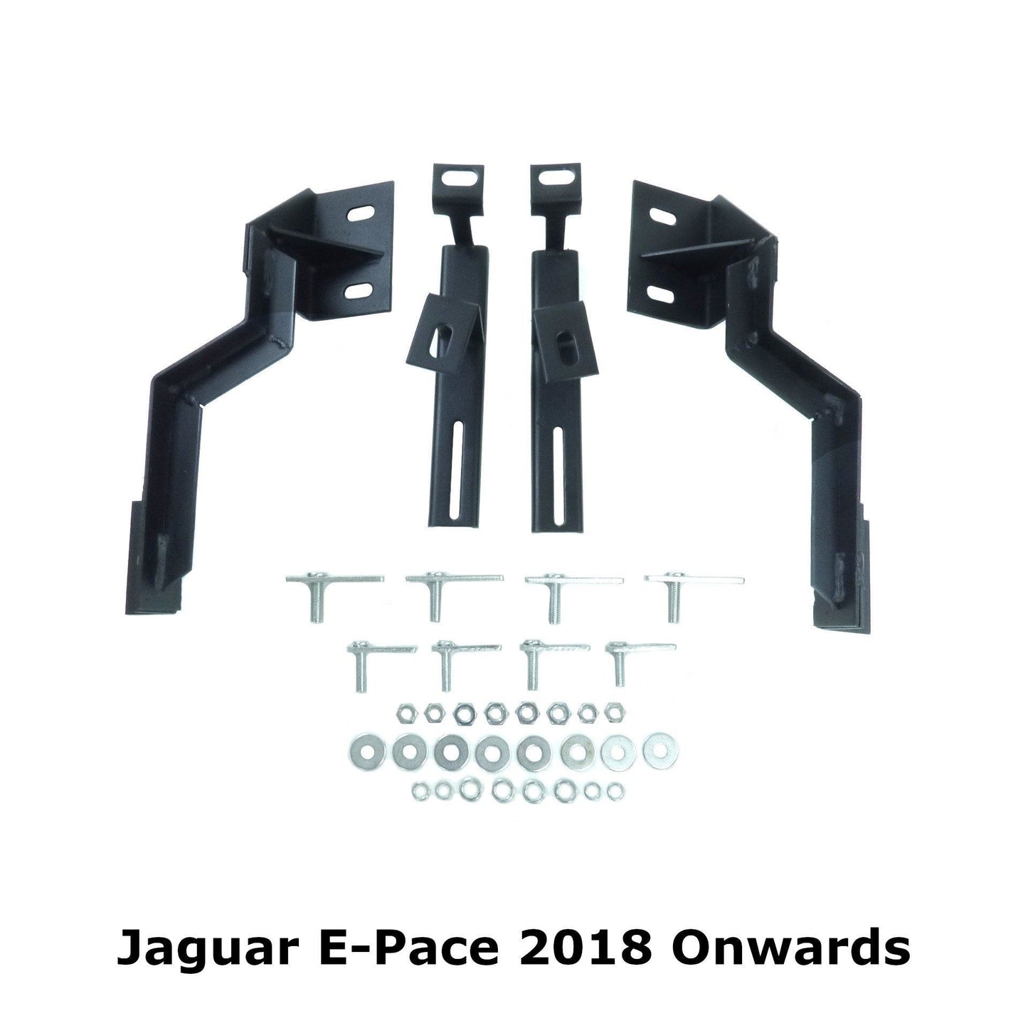 Direct4x4 Side Steps and Bars Black Raptor Side Steps Running Boards for Jaguar E-PACE 2018+