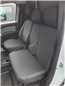 Turtle Covers Seats Tailored Seat Covers Fits Nissan Townstar 2022+ Front Seat Covers Right Hand Drive Driver's Seat and Double Passenger Seat Black