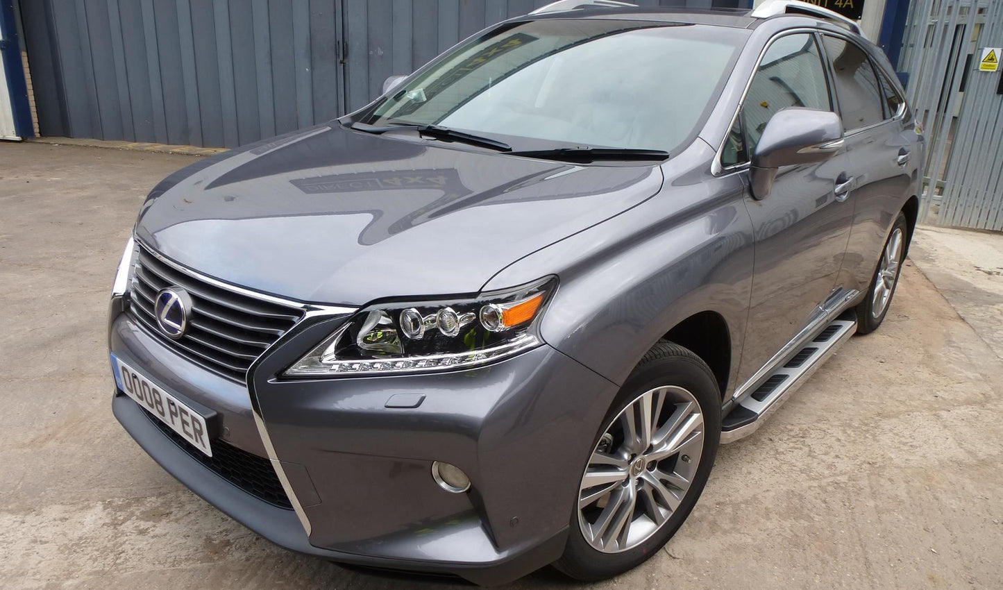 Direct4x4 Side Steps and Bars Suburban Side Steps Running Boards for Lexus RX 450h 2009-2015