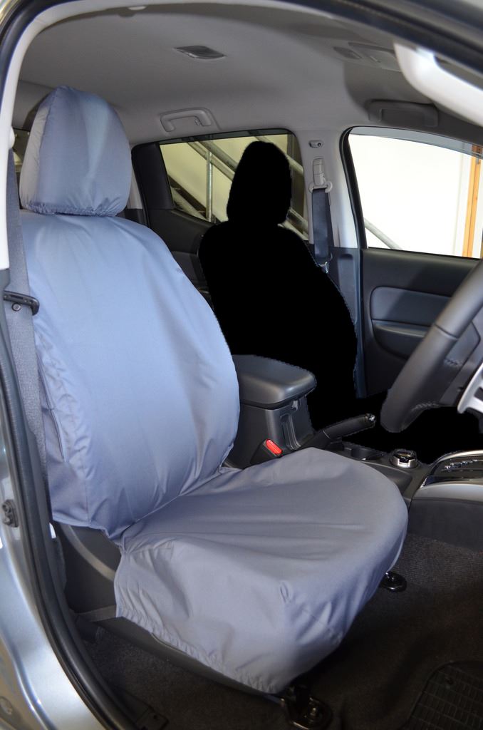 Turtle Covers Seats Tailored Seat Covers Fits Fiat Fullback 2016+ Tailored Driver Seat Cover Right Hand Drive Driver Seat Grey