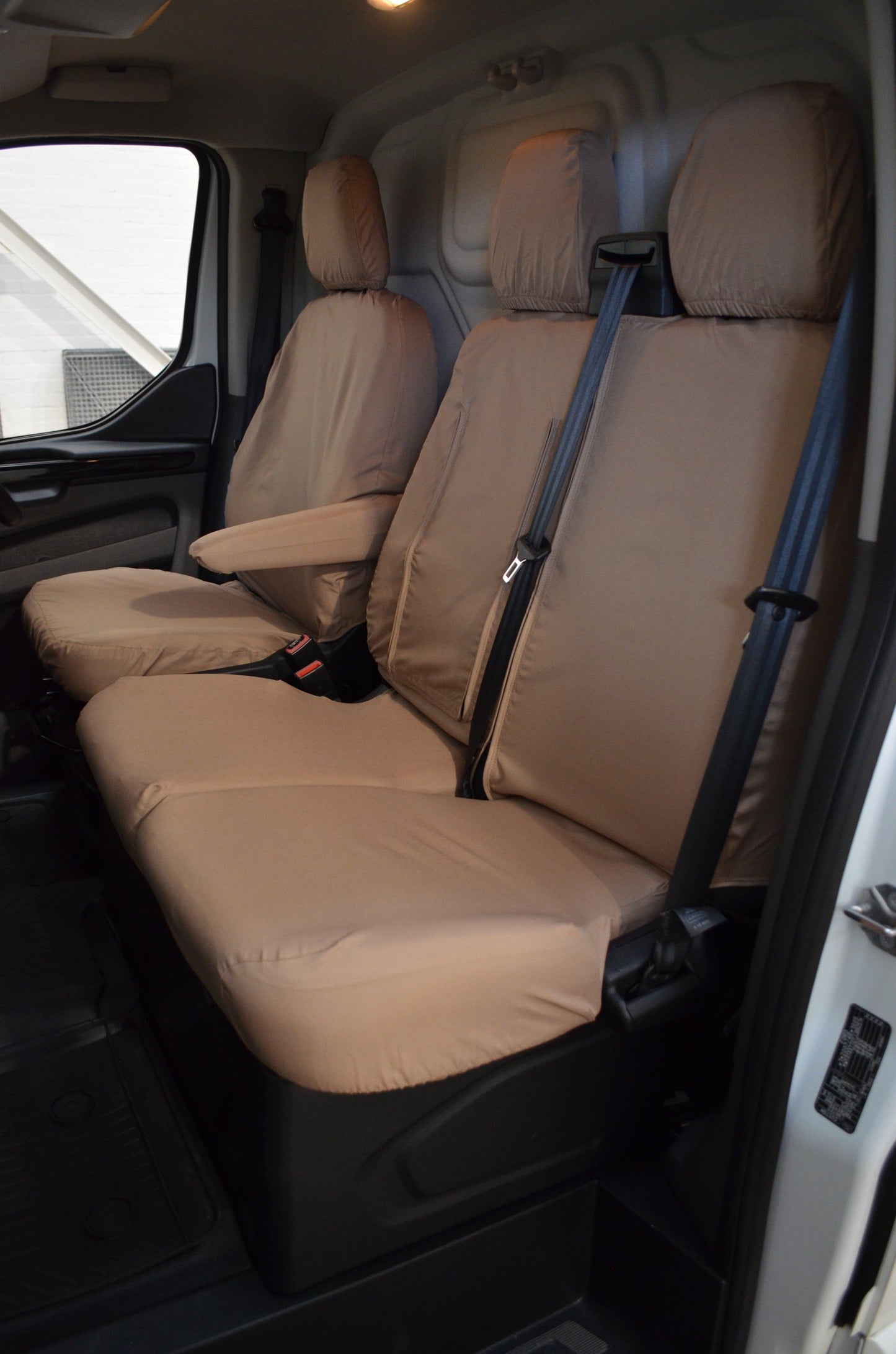 Turtle Covers Seats Tailored Seat Covers Fits Ford Transit Van 2014+ Tailored Front Seat Covers