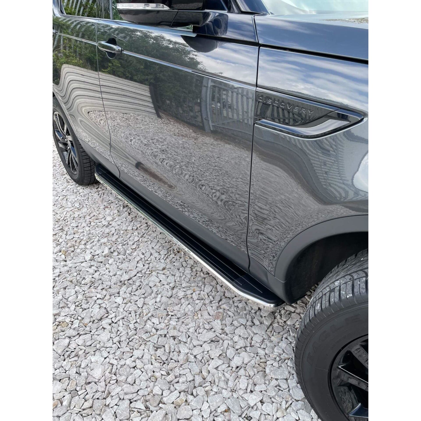 Direct4x4 Side Steps and Bars Raptor Side Steps Running Boards for Land Rover Discovery 5 2017+