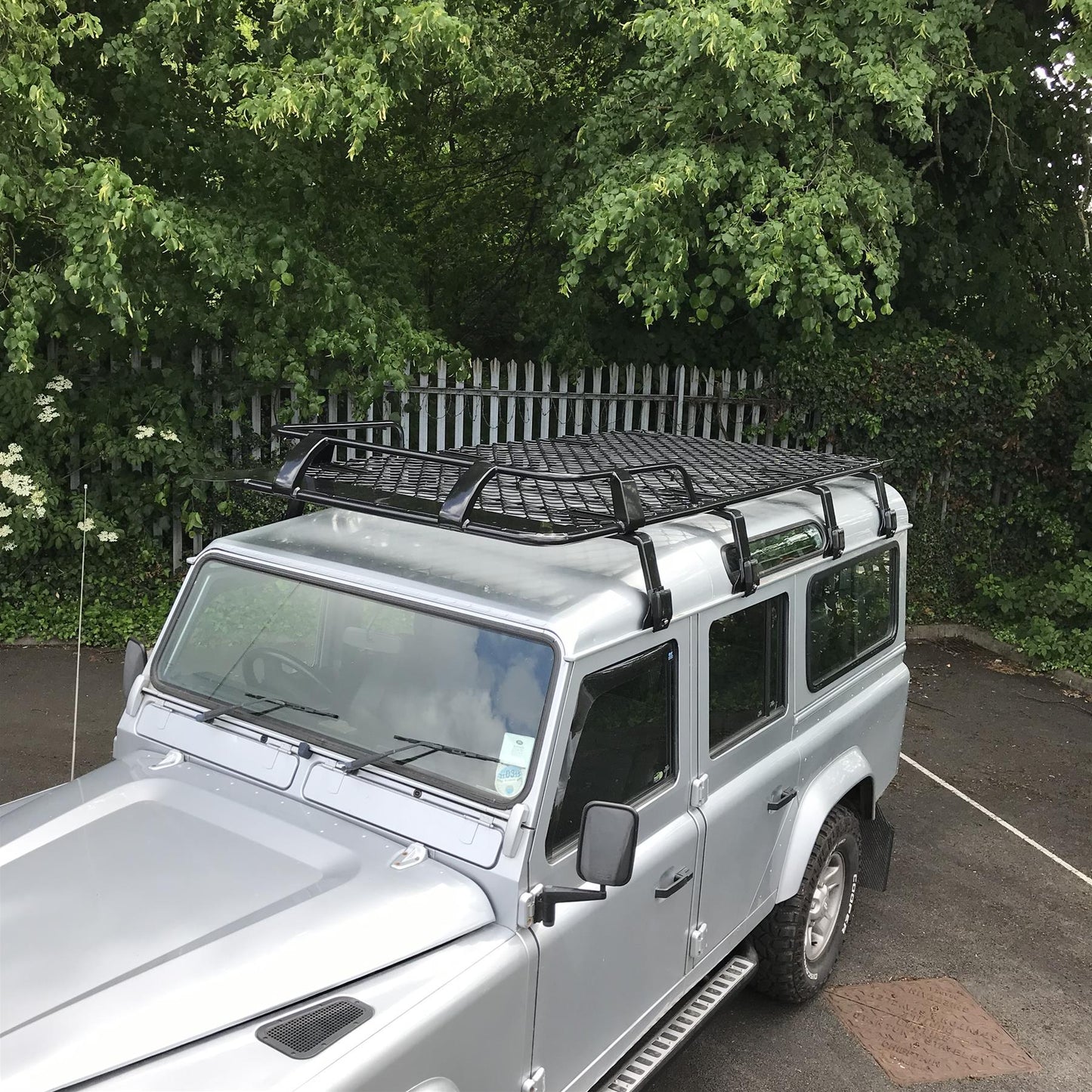 Direct4x4 Roof Racks Expedition Aluminium Front Basket Roof Rack for Volkswagen Transporter T5 SWB