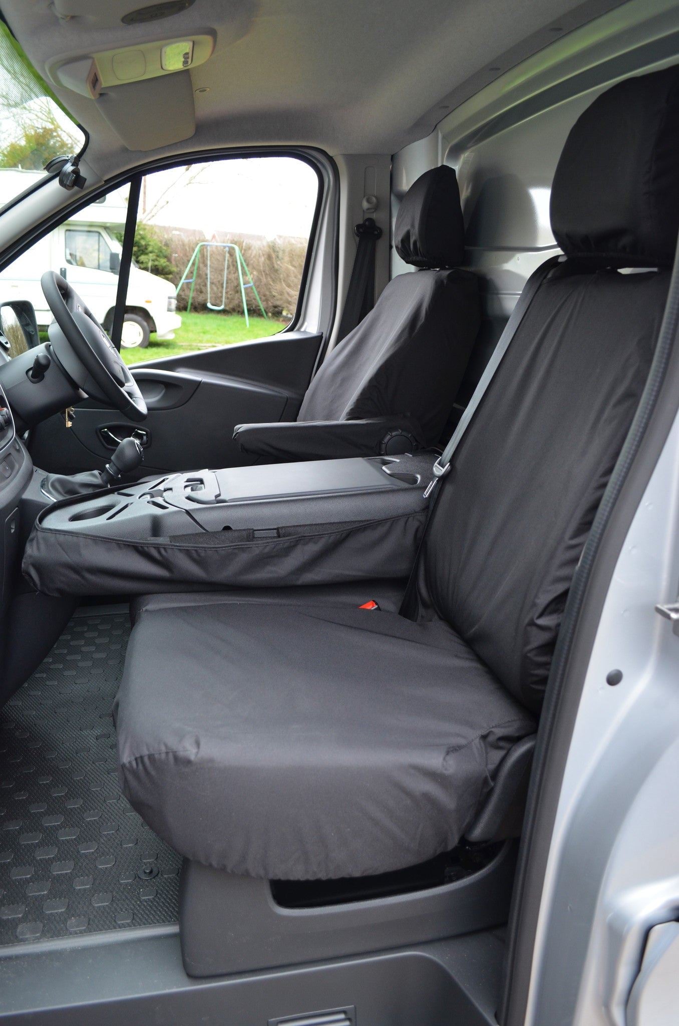 Turtle Covers Seats Tailored Seat Covers Fits Nissan Primastar 2022+ Waterproof Front Seat Covers