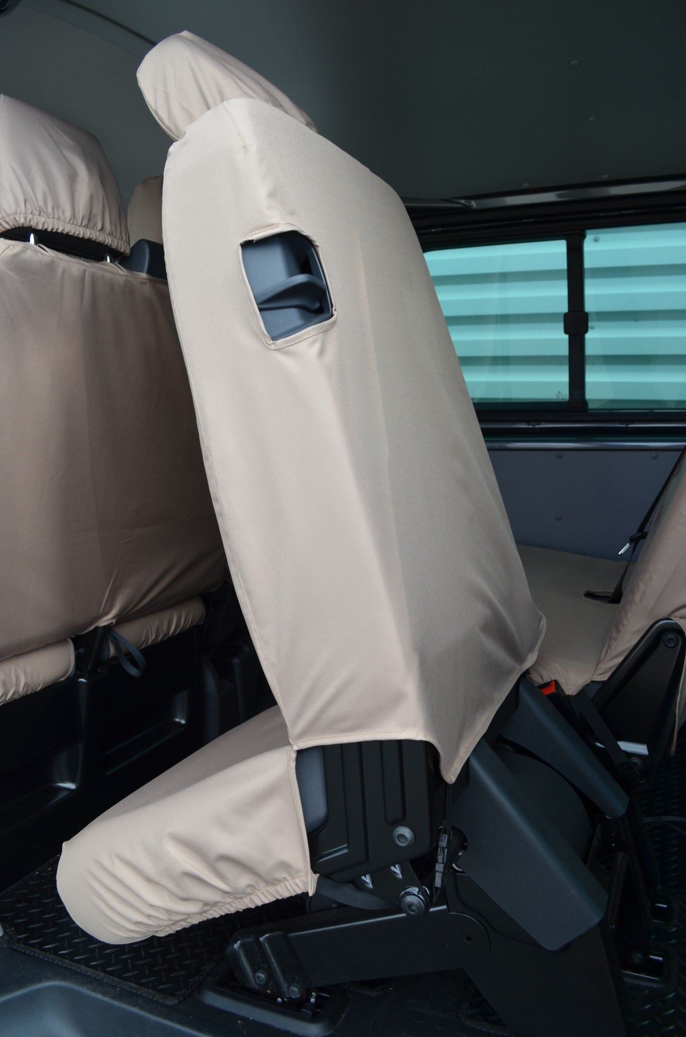 Turtle Covers Seats Tailored Seat Covers Fits VW Volkswagen Transporter T5 Kombi 2010-2015 Rear Seat Covers