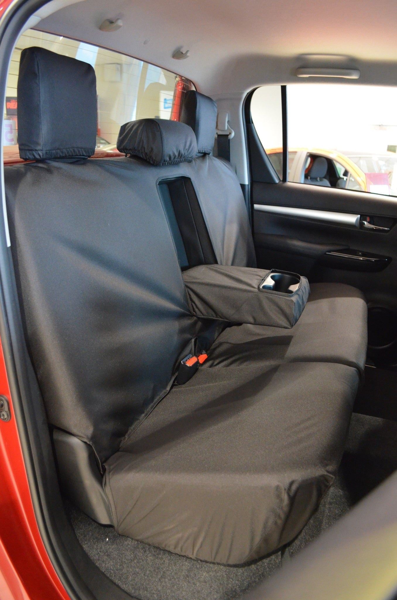 Turtle Covers Seats Tailored Seat Covers Fits Toyota Hilux Invincible 2016+ Tailored Seat Covers