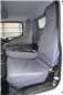 Turtle Covers Seats Tailored Seat Covers Fits Mitsubishi Fuso Canter 2006+ Front Seat Covers Right Hand Drive Standard Grey