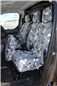 Turtle Covers Seats Tailored Seat Covers Fits Citroen e-Dispatch 2020+ Front Seat Covers Enterprise Model (With Worktray) Grey Camo
