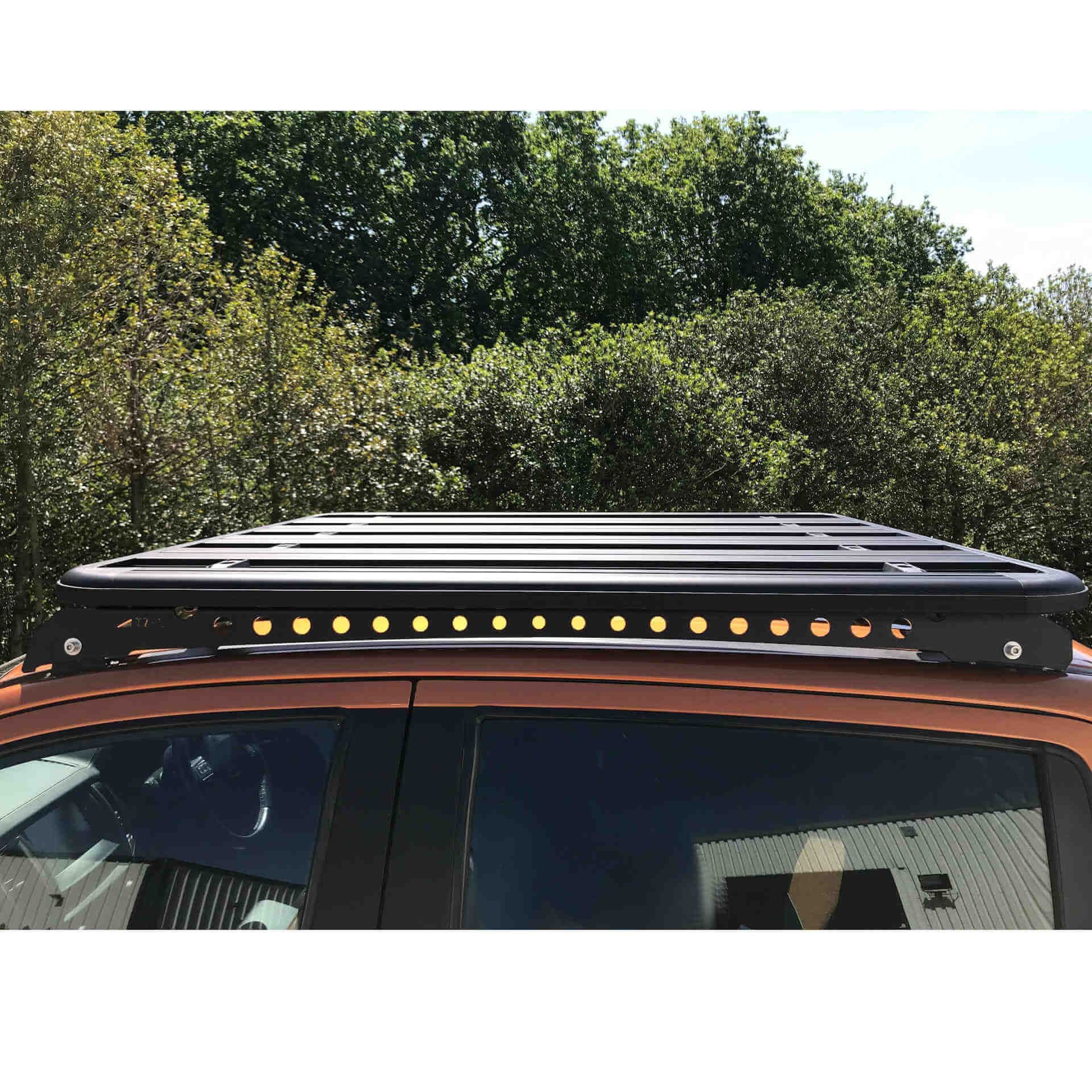 Direct4x4 Roof Racks AluMod Low Profile 135cm x 125cm Roof Rack for Ford Ranger 2015+ MK3 T6 (P375)
